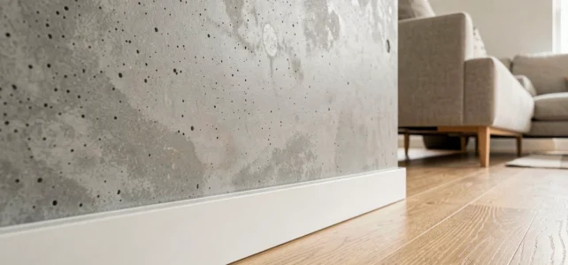 Comment choisir la plinthe idéale pour accompagner un mur en béton ciré ?
